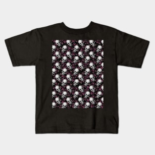 The Floral Skulls Kids T-Shirt